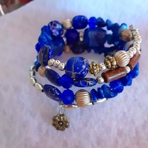 Bohemian wrap bracelet.